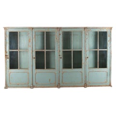 Exceptionnelle vitrine d'atelier d'Italie du Nord