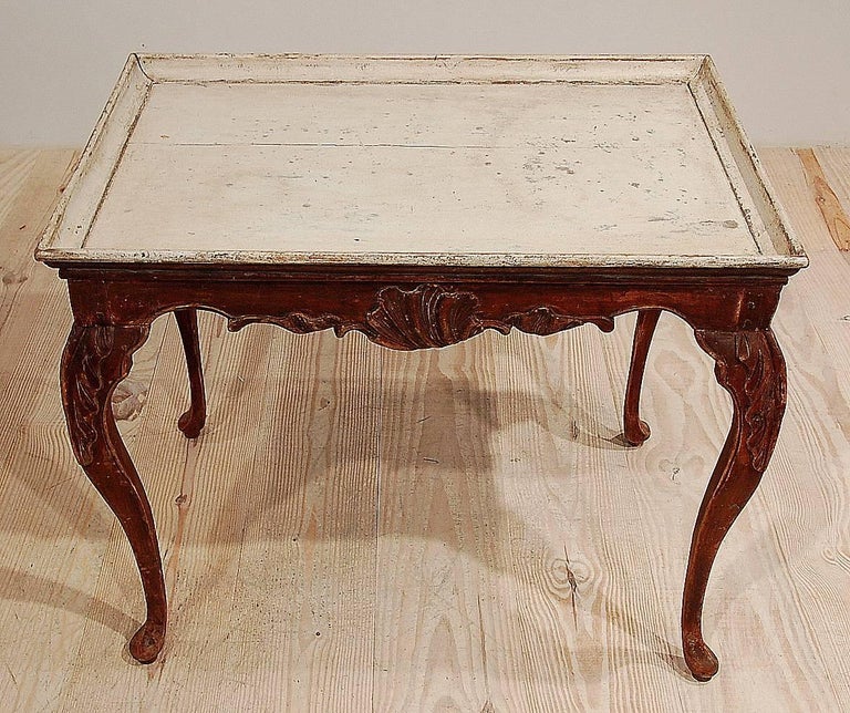Exceptional Norwegian Rococo Tray Table, Origin: Norway, circa 1760 For ...