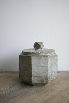 Exceptional Octagonal Butter Box, ca 1850, Jämtland, Sweden
