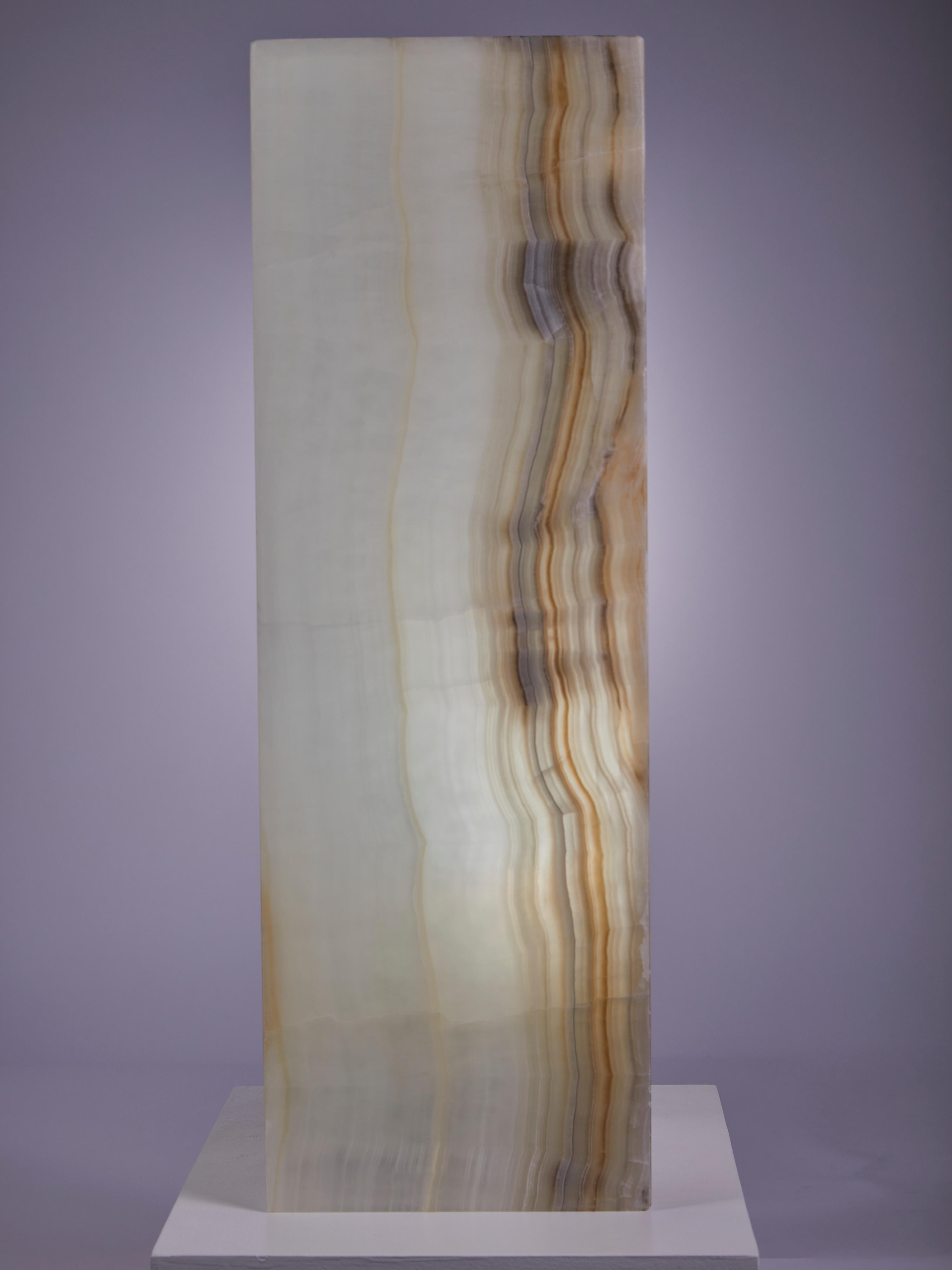 Exceptional Onyx lamp For Sale 1