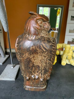 Exceptional Owl by Knud Kyhn for Royal Copenhagen 1965
