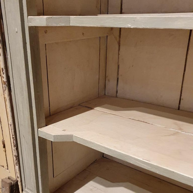 Exceptional Painted Irish Bookcase at 1stDibs