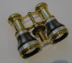 Exceptional Pair Antique Opera Glasses by Colmont, Paris