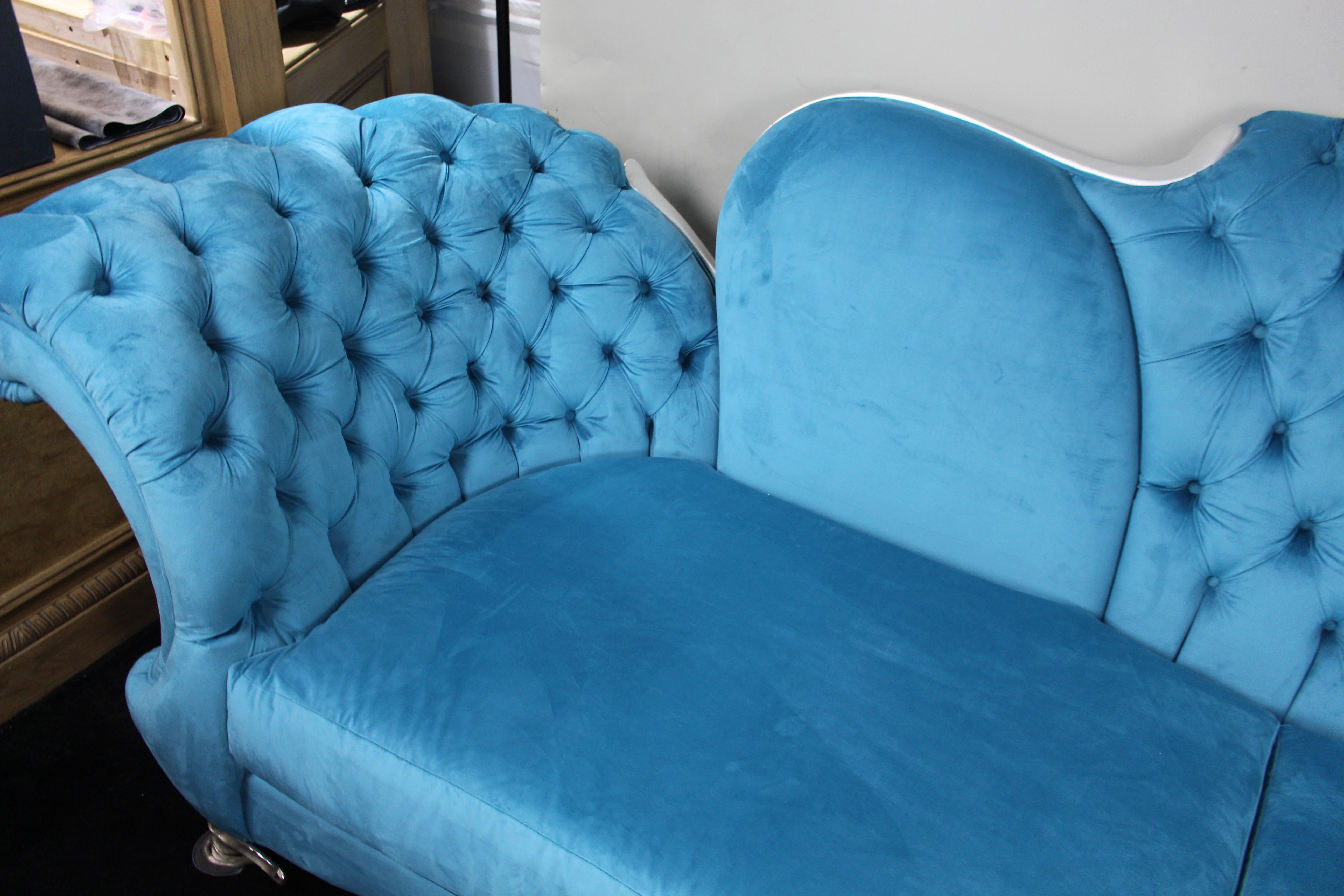 Außergewöhnliches Paar 'Schmetterlings'-Sofas von Mantellassi 1926 im Angebot 5