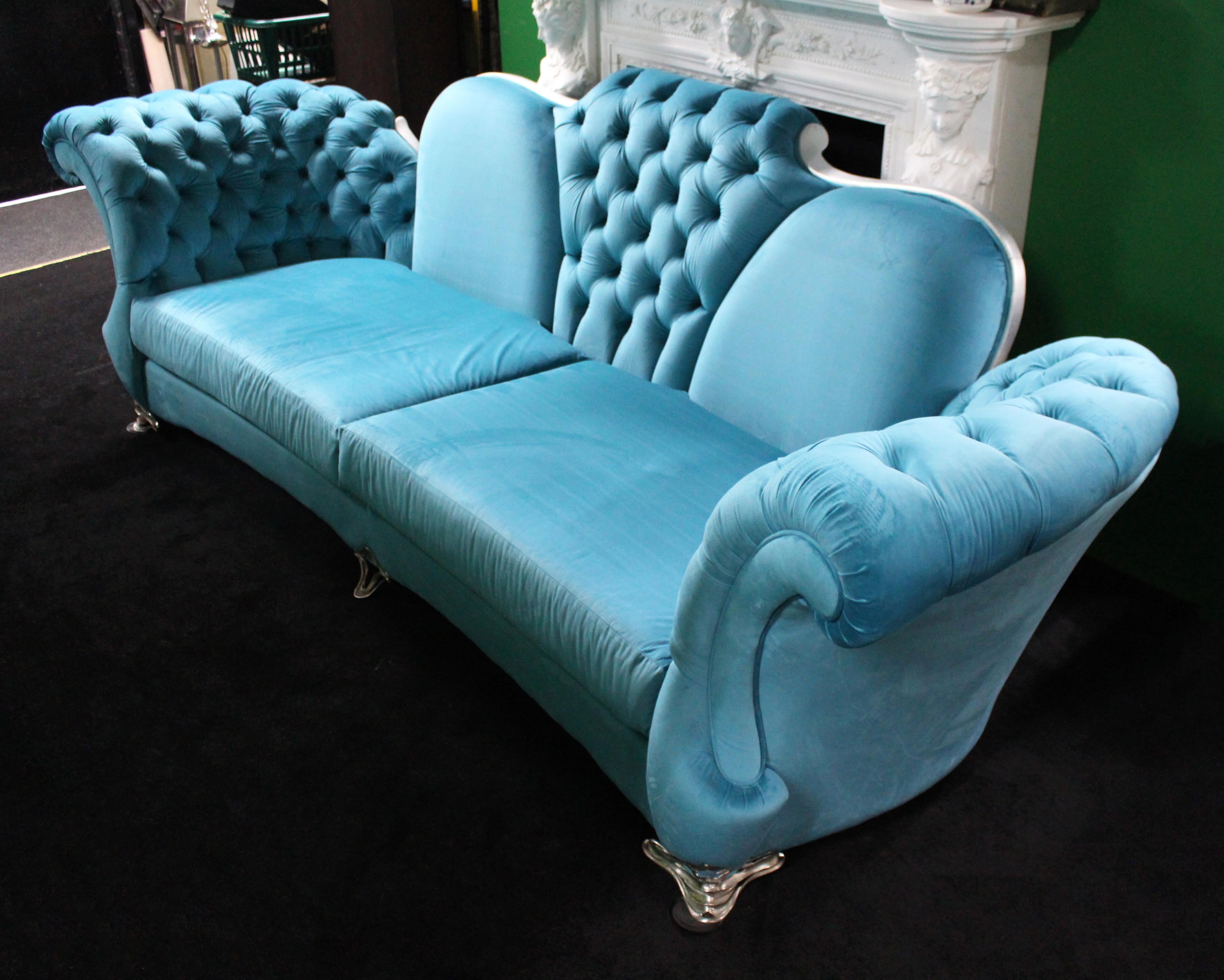 Außergewöhnliches Paar 'Schmetterlings'-Sofas von Mantellassi 1926 im Angebot 6