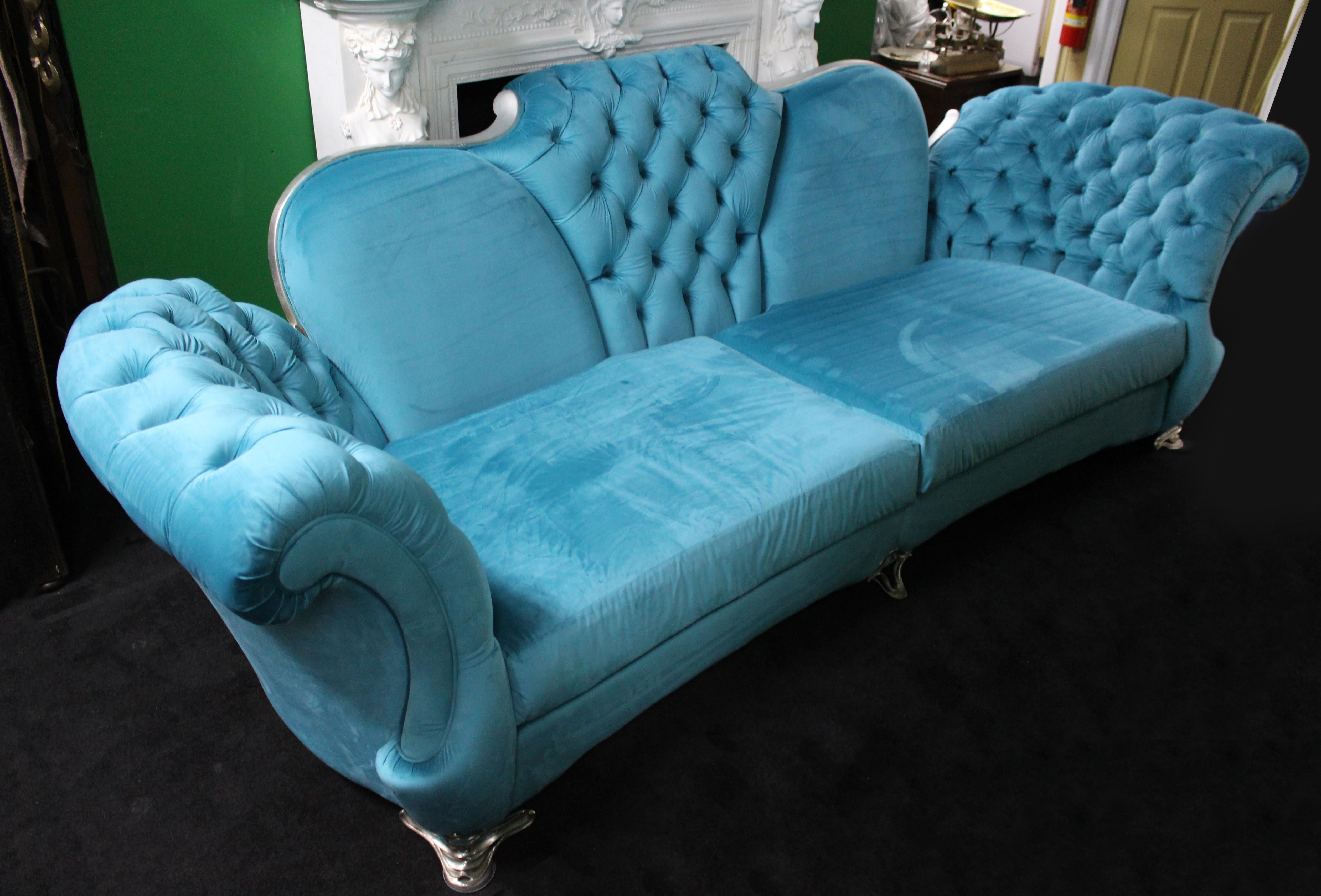 Außergewöhnliches Paar 'Schmetterlings'-Sofas von Mantellassi 1926 im Angebot 9