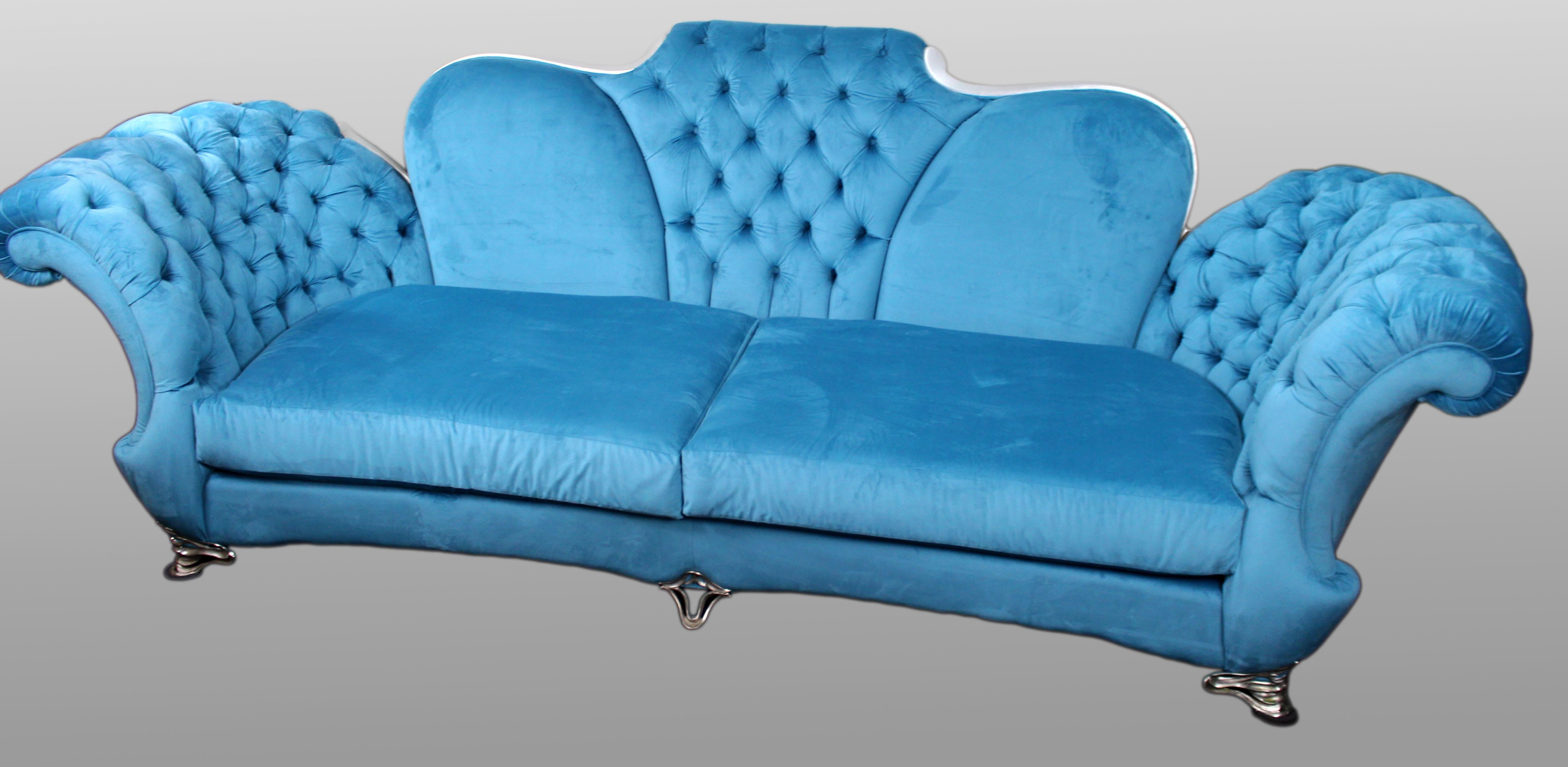 Außergewöhnliches Paar 'Schmetterlings'-Sofas von Mantellassi 1926 im Zustand „Gut“ im Angebot in Worcester, GB