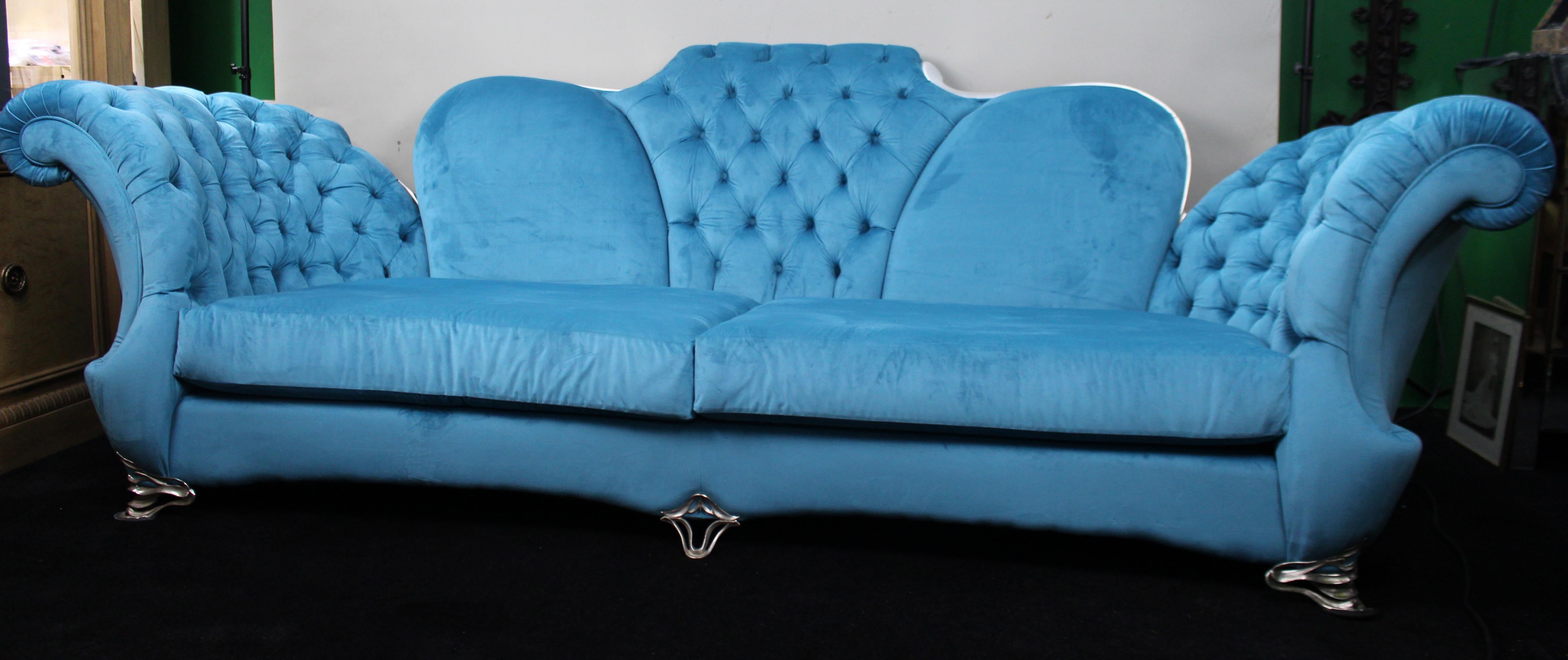 Außergewöhnliches Paar 'Schmetterlings'-Sofas von Mantellassi 1926 (21. Jahrhundert und zeitgenössisch) im Angebot