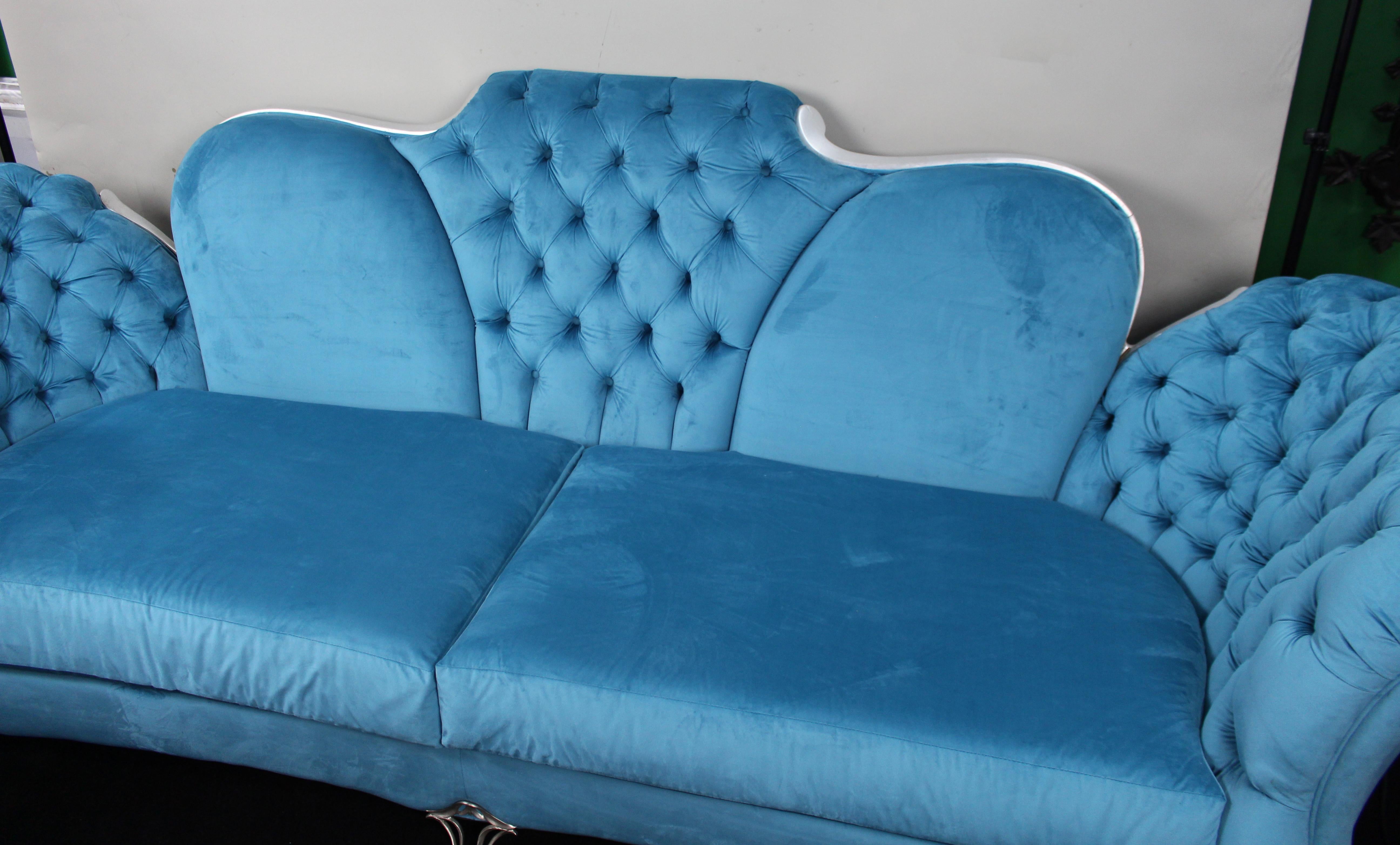 Außergewöhnliches Paar 'Schmetterlings'-Sofas von Mantellassi 1926 im Angebot 4