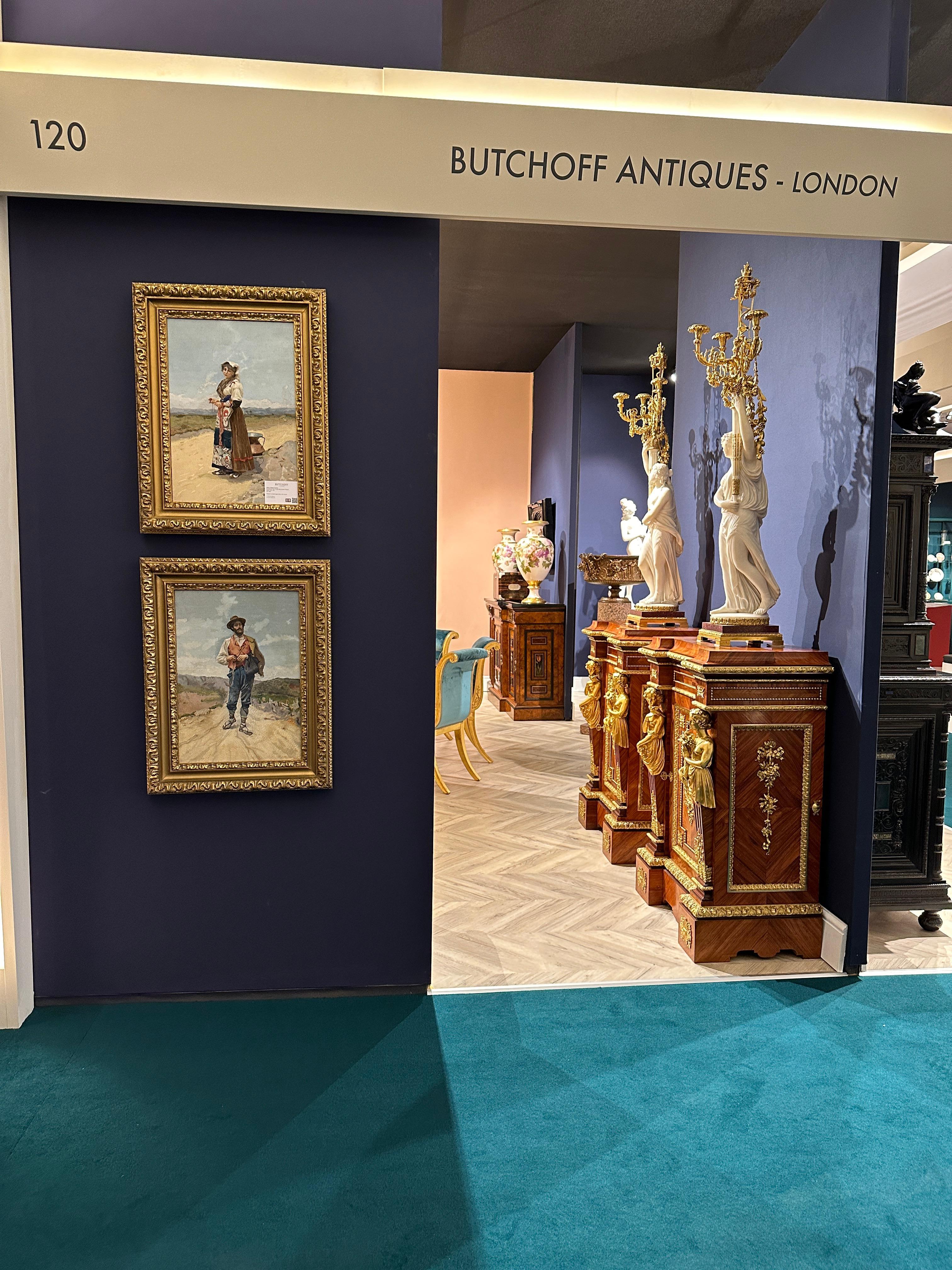 Exceptionnelle paire de candélabres français en marbre montés en bronze doré par Sormani de Paris en vente 7