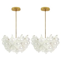 Exceptional Pair of Kalmar 'Tulipan' Light Fixtures, 1960s