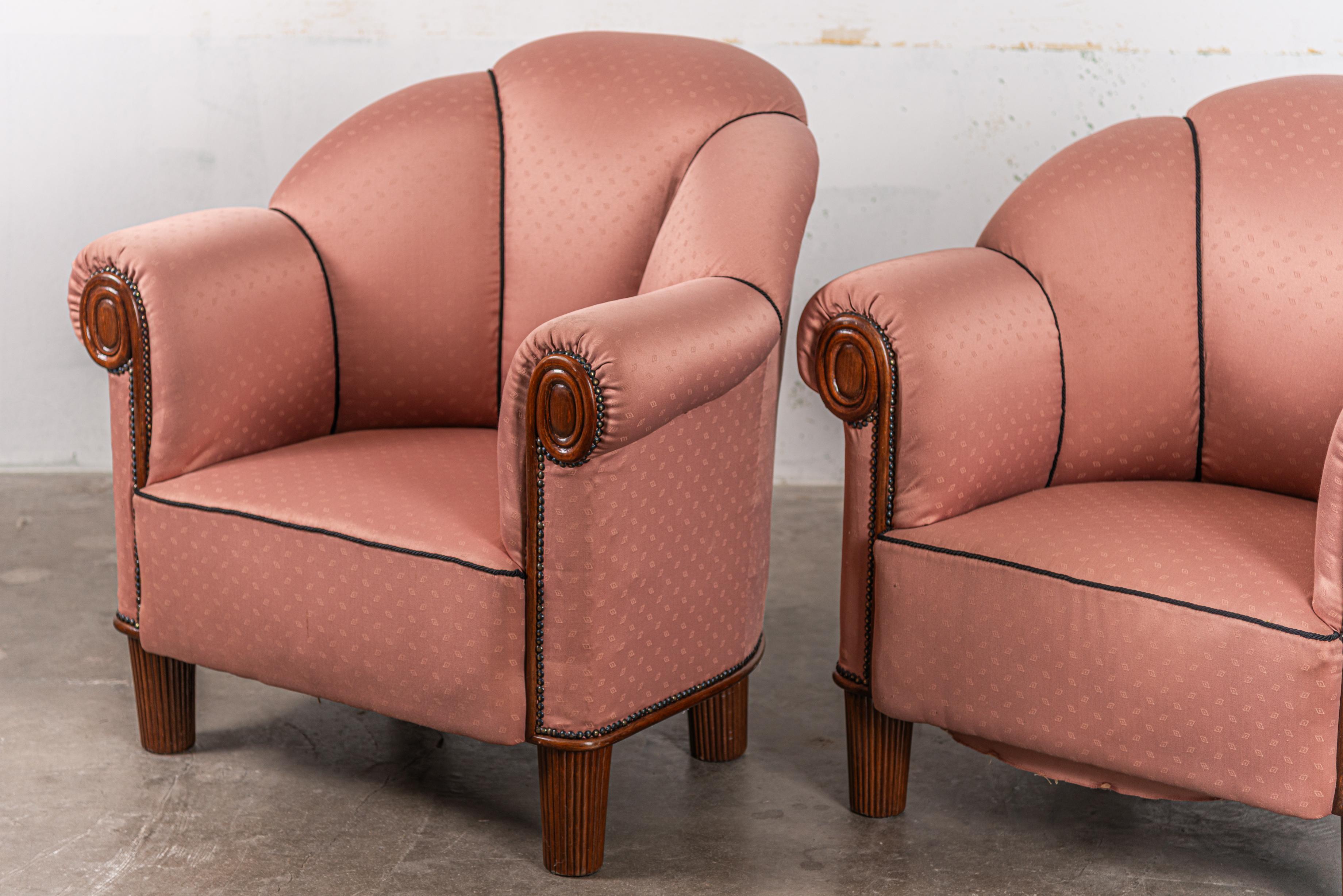 Exceptionnelle paire de chaises longues d'Otto Prutscher pour Thonet 1919 en vente 3