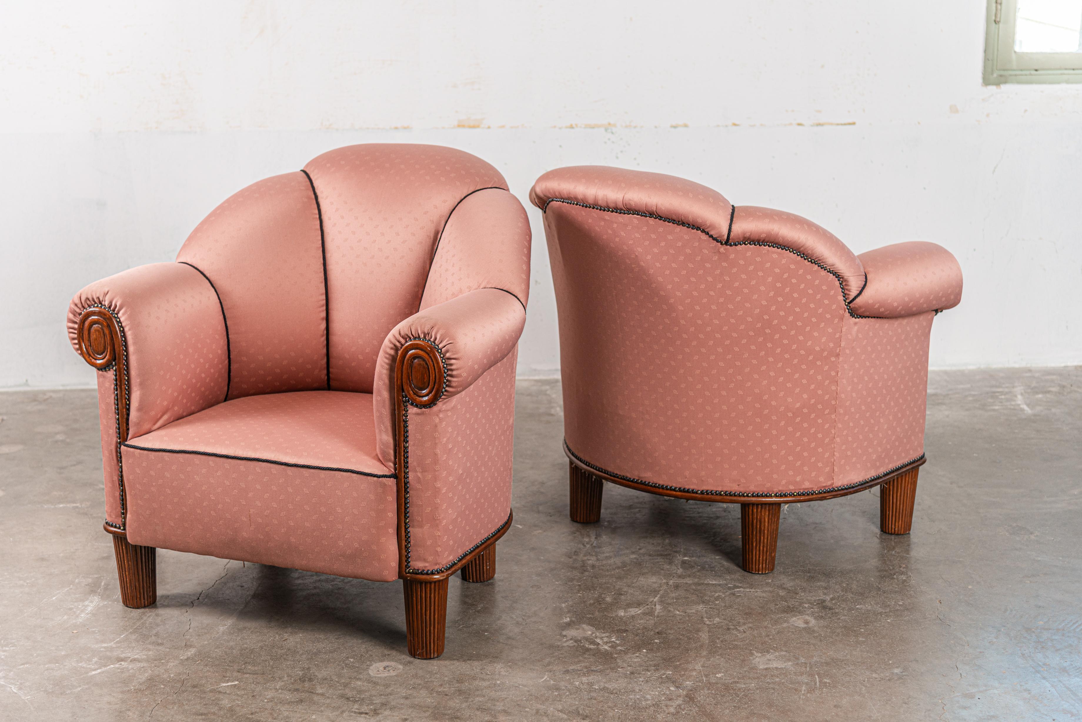 Exceptionnelle paire de chaises longues d'Otto Prutscher pour Thonet 1919 en vente 11