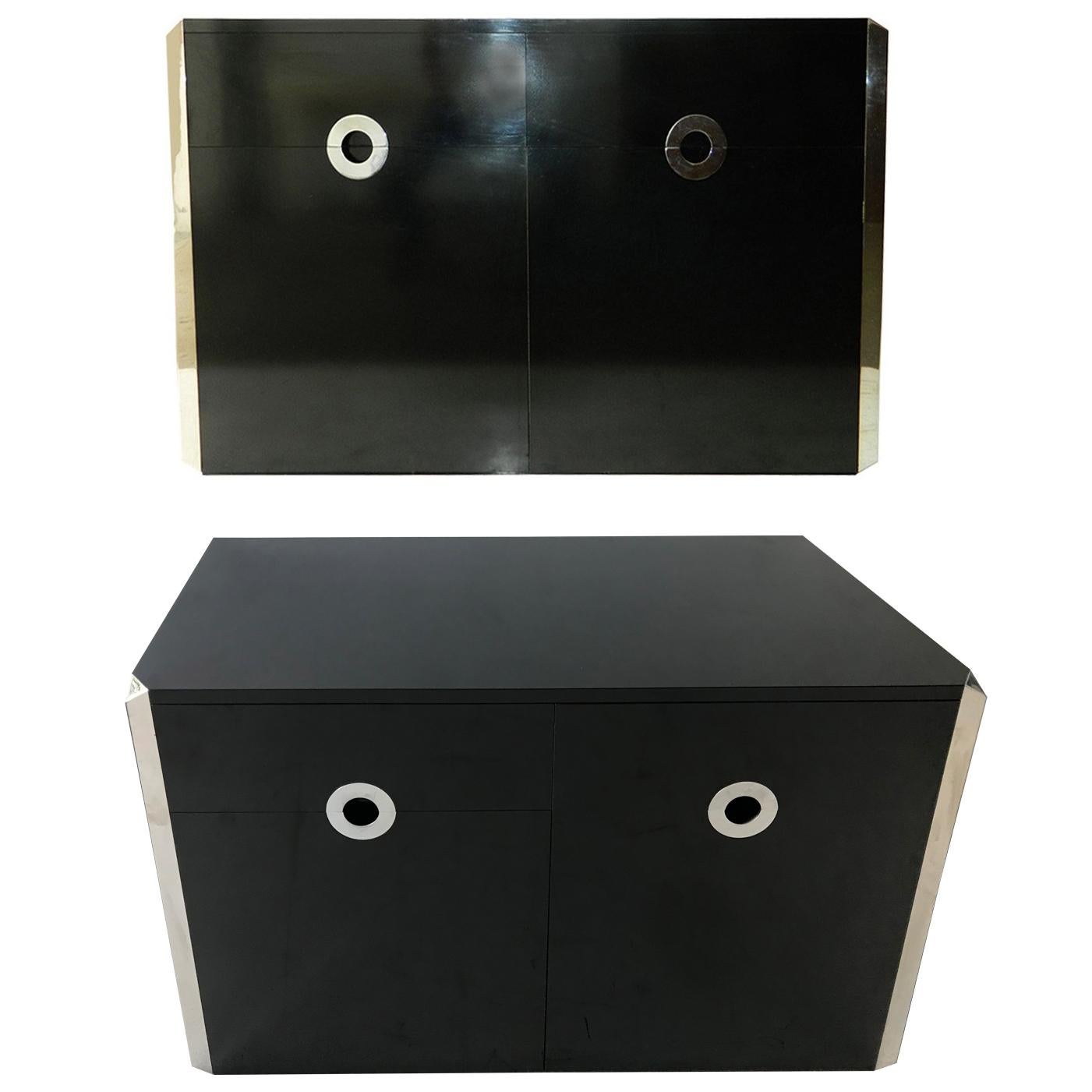 Exceptional Pair of Mario Sabot Sideboards