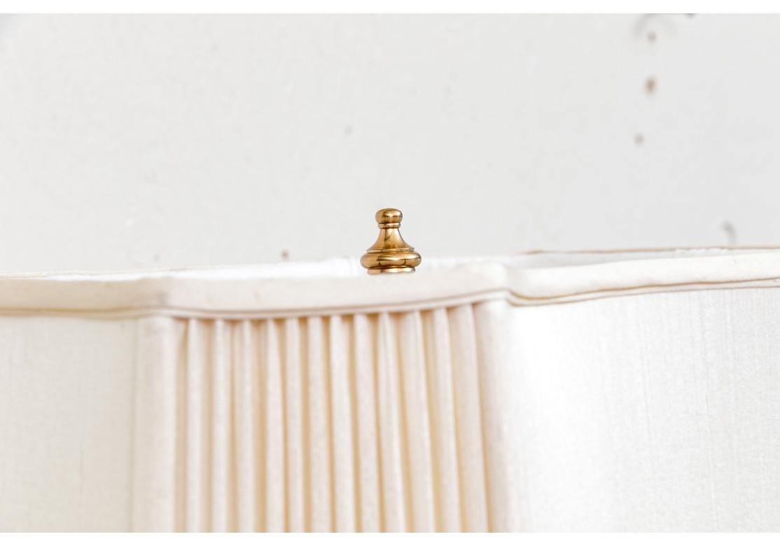 Exceptional Pair Of Neoclassical Style Porphyry Table Lamps For Sale 2