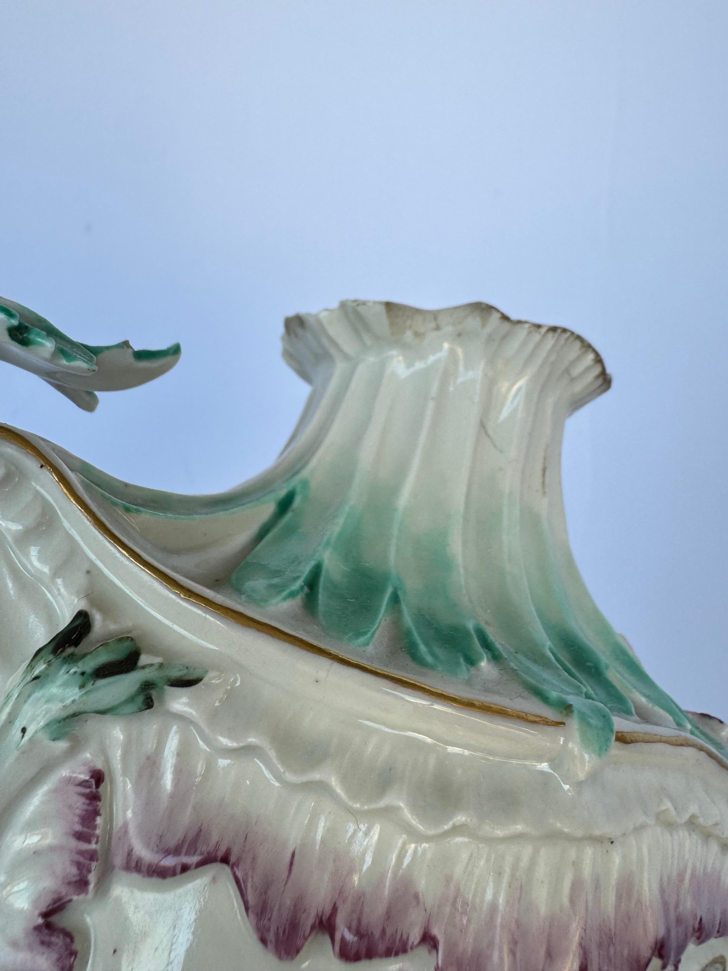 Eccezionale coppia di vasi in porcellana rococò di Derby, Inghilterra, 1755-1765 ca. in vendita 4