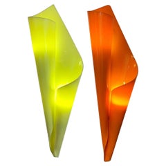 Exceptional Pair of Sconces 1950, by Hanns Hoffmann Lederer for Heinz Hecht Exceptional Pair of Sconces 1950, by Hanns Hoffmann Lederer for Heinz Hecht