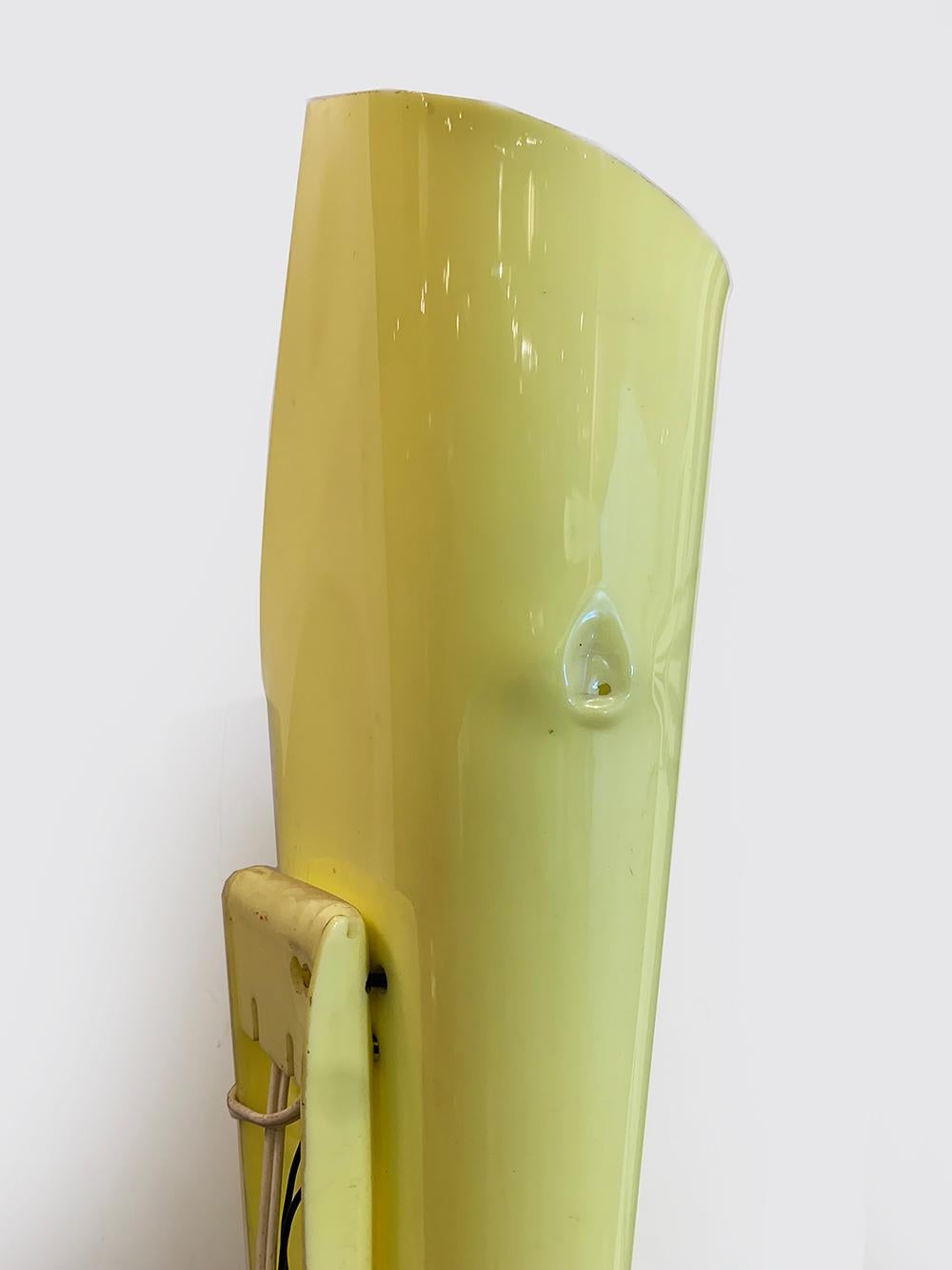 Eccezionale coppia di applique del 1950, di Hanns Hoffmann-Lederer per Heinz Hecht in vendita 5