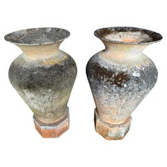 Exceptional Pair Of Willy Guhl Jardiniers