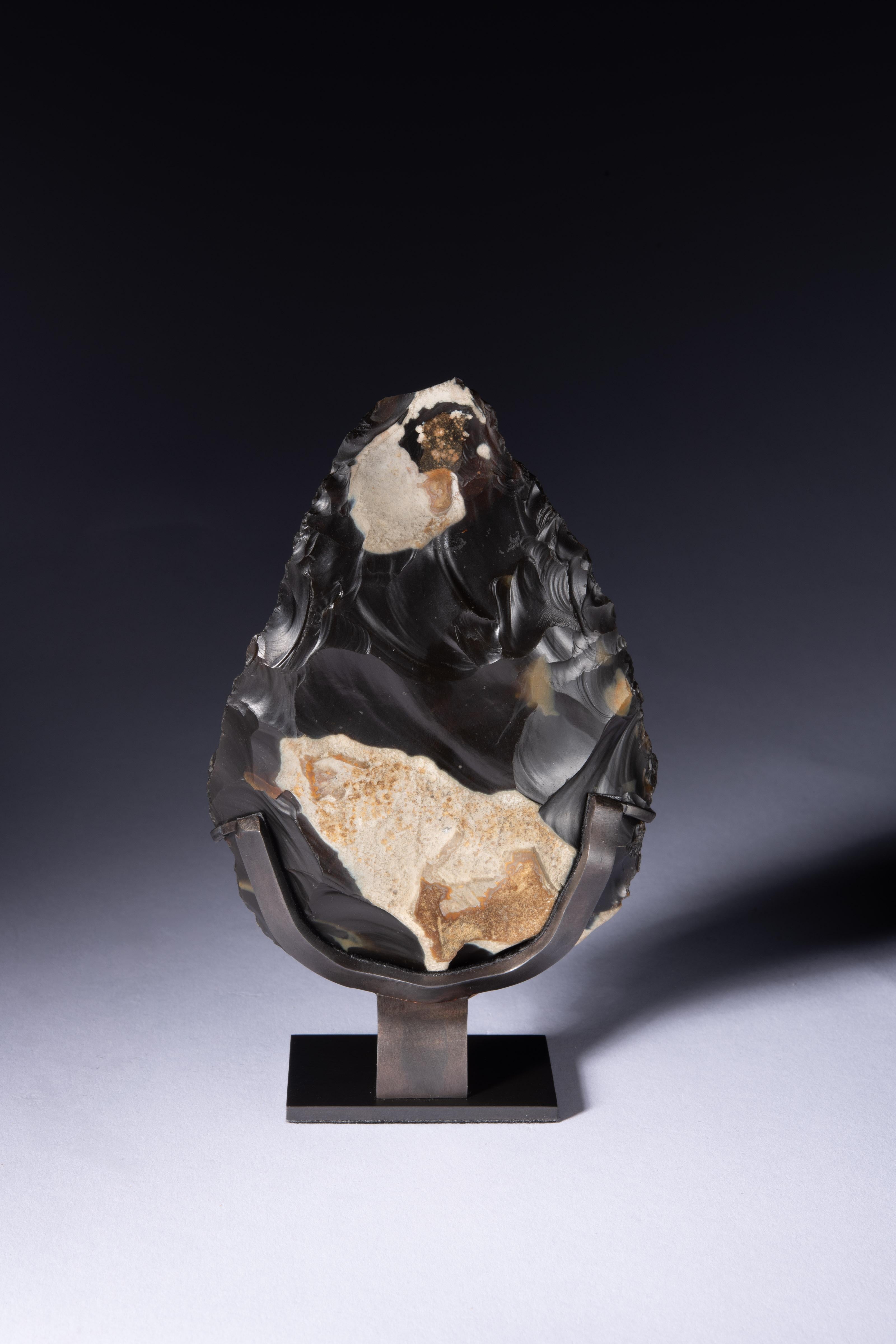Paleolithic Flint Handaxe from Prehistoric Northern France 1