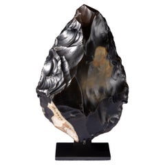 Paleolithic Flint Handaxe from Prehistoric Northern France