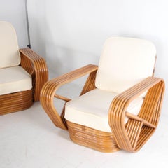 Exceptional Paul Frankl rattan living room set