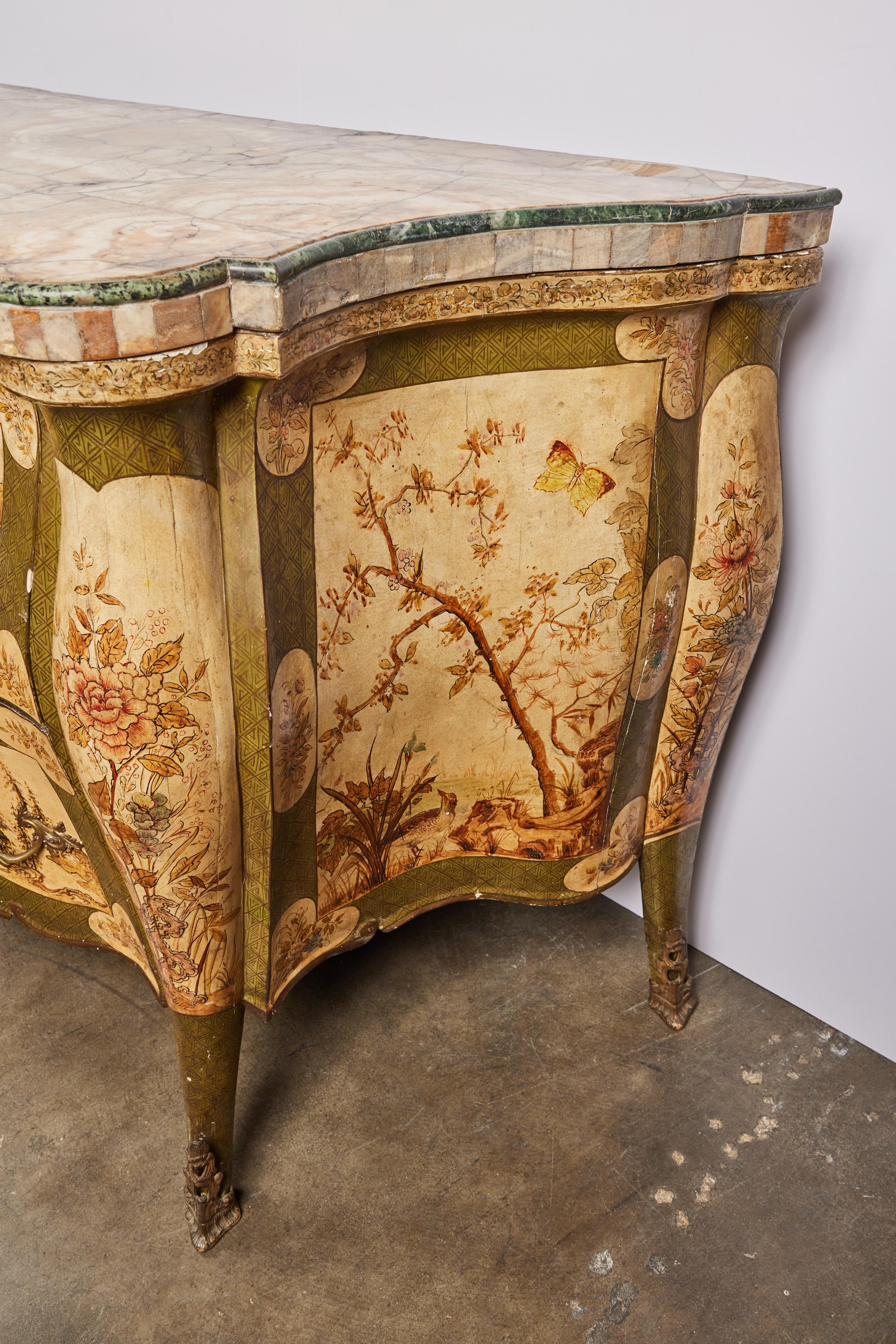 Exceptional, Period Chinoiserie Commode For Sale 3
