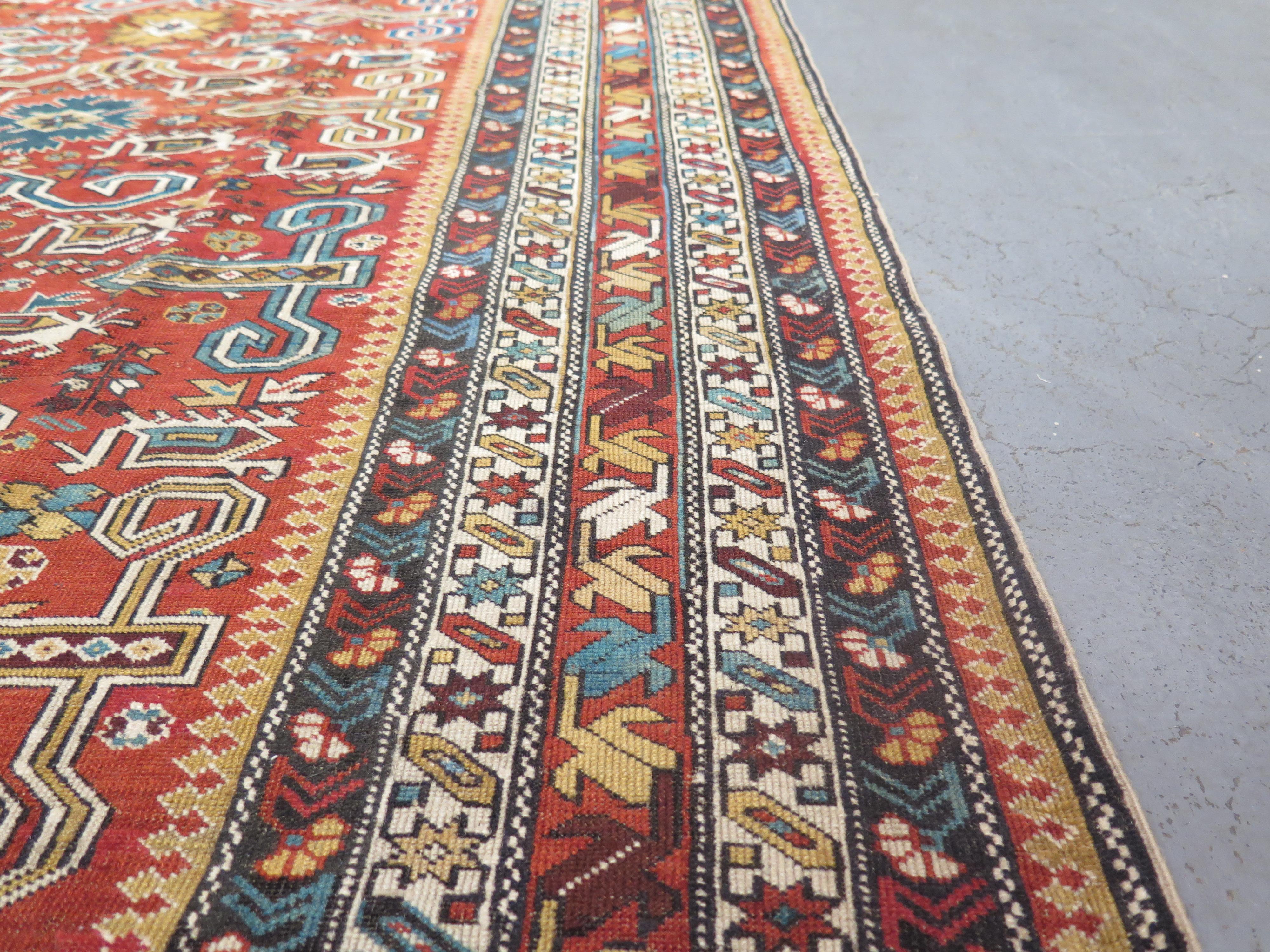 Exceptional Perpedil Rug, c. 1880 In Good Condition For Sale In London, GB