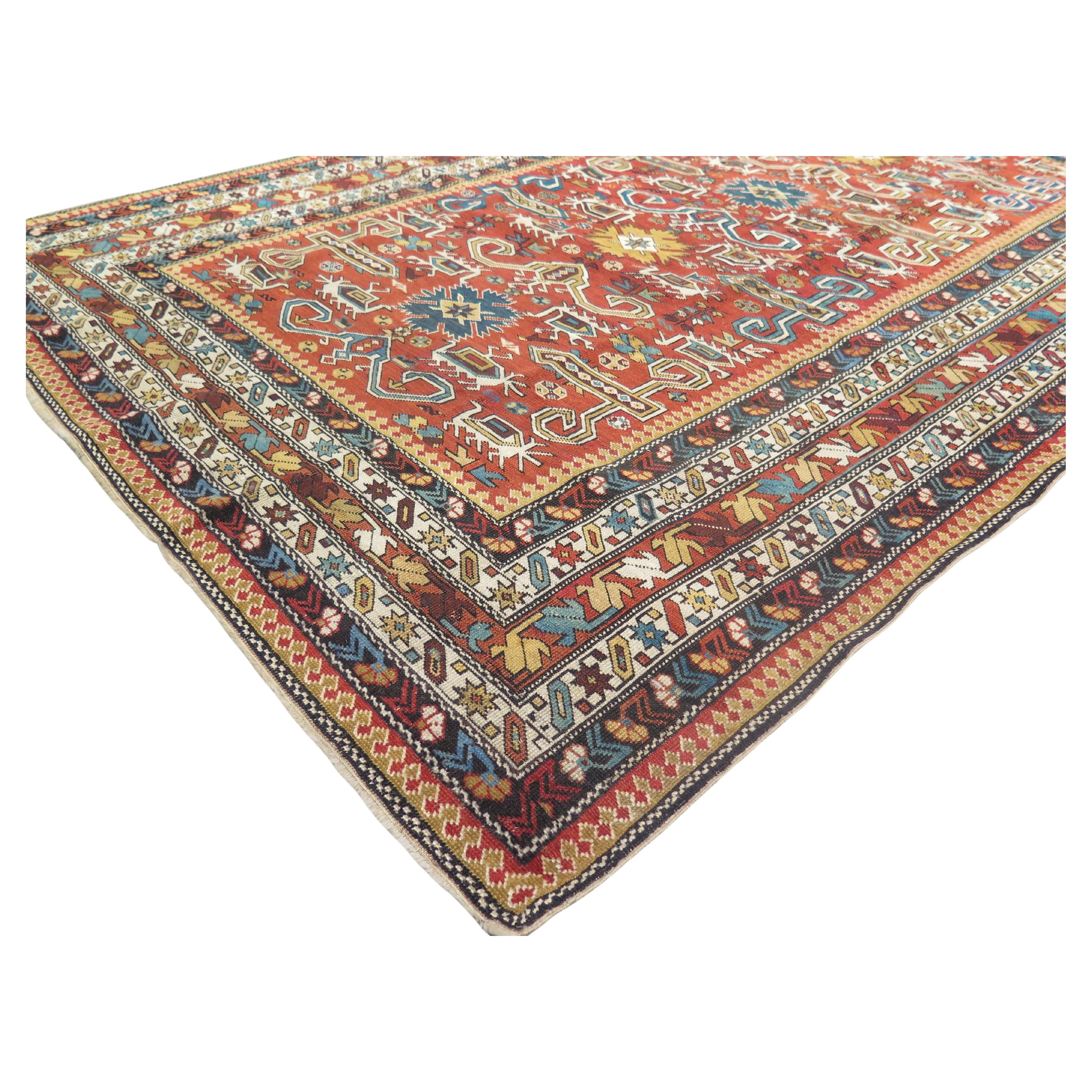 Exceptional Perpedil Rug, c. 1880 For Sale