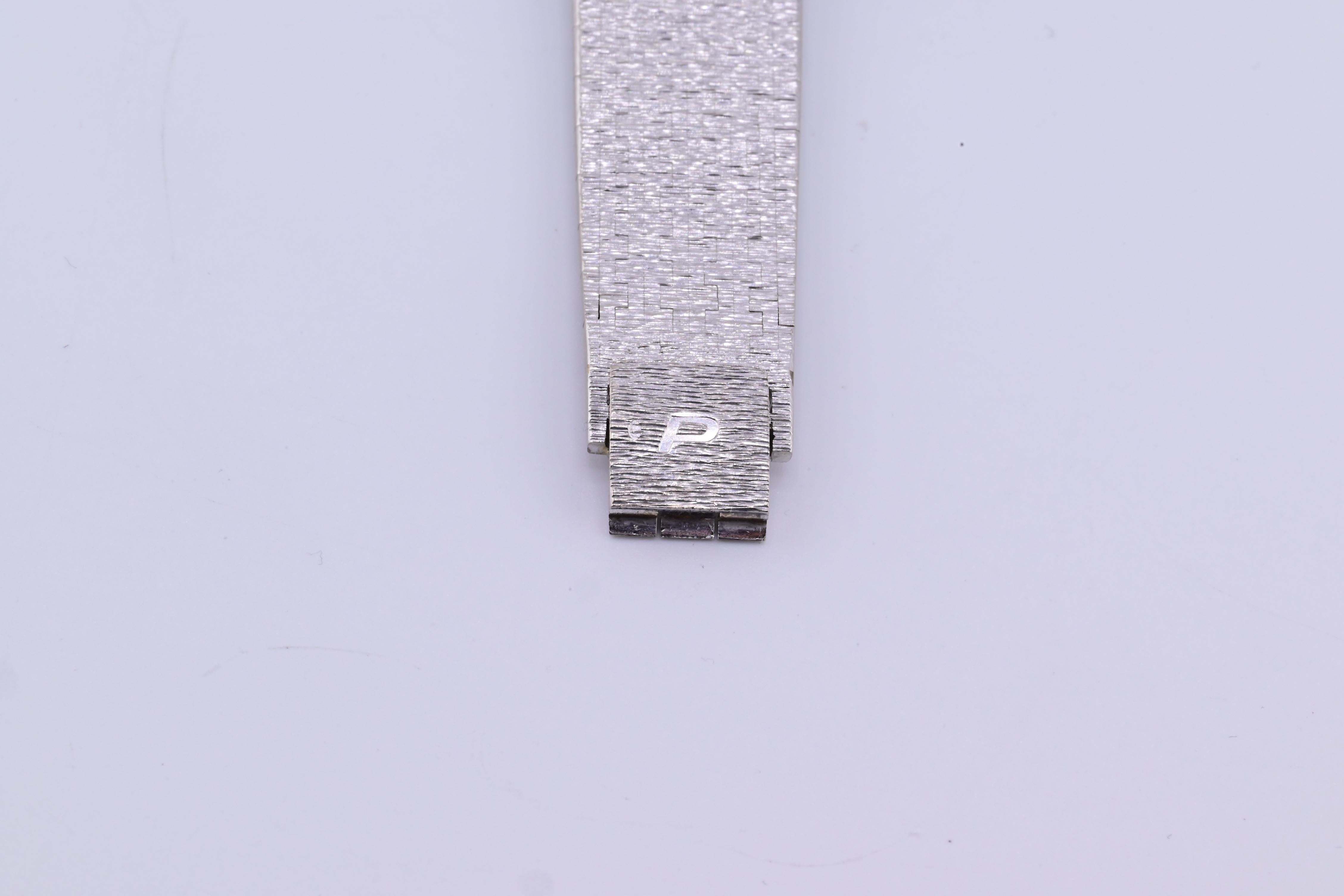 Außergewöhnliche Piaget Weißgold 18K Damenuhr 9236 A6 Modell 7