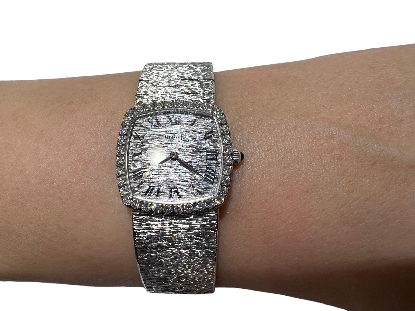 piaget tank white gold
