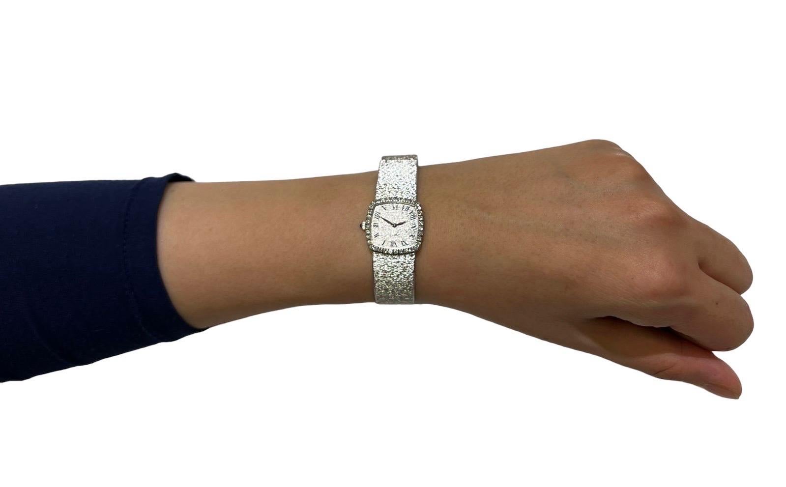 Außergewöhnliche Piaget Weißgold 18K Damenuhr 9236 A6 Modell 2