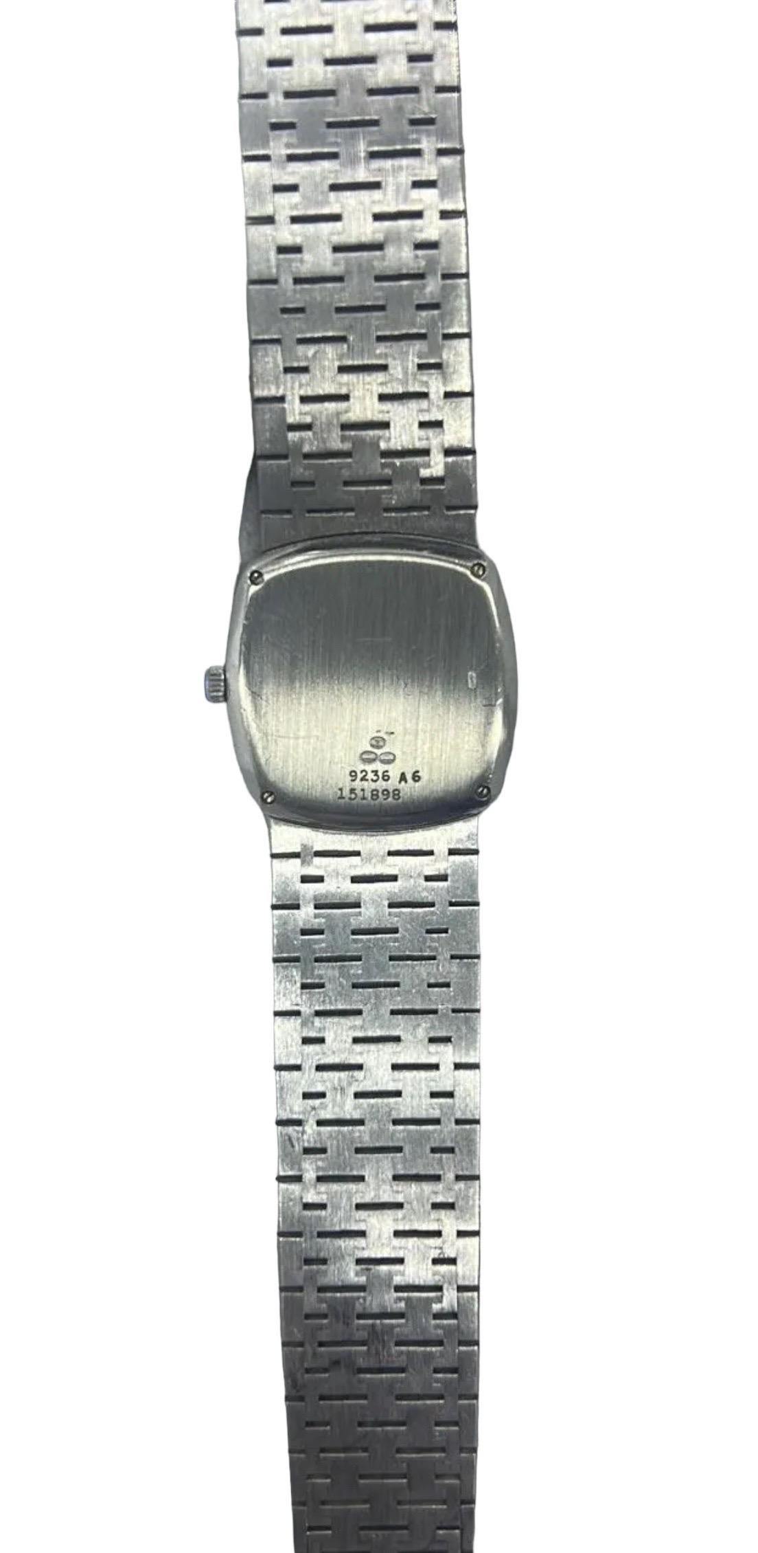 Außergewöhnliche Piaget Weißgold 18K Damenuhr 9236 A6 Modell 5