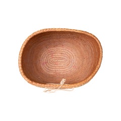 Außergewöhnlicher polychromer Klickitat/Snoquamie-Korb