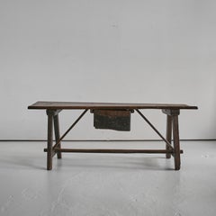 Exceptional Primitive 18th C. Northern Portuguese Dinning/Console Table