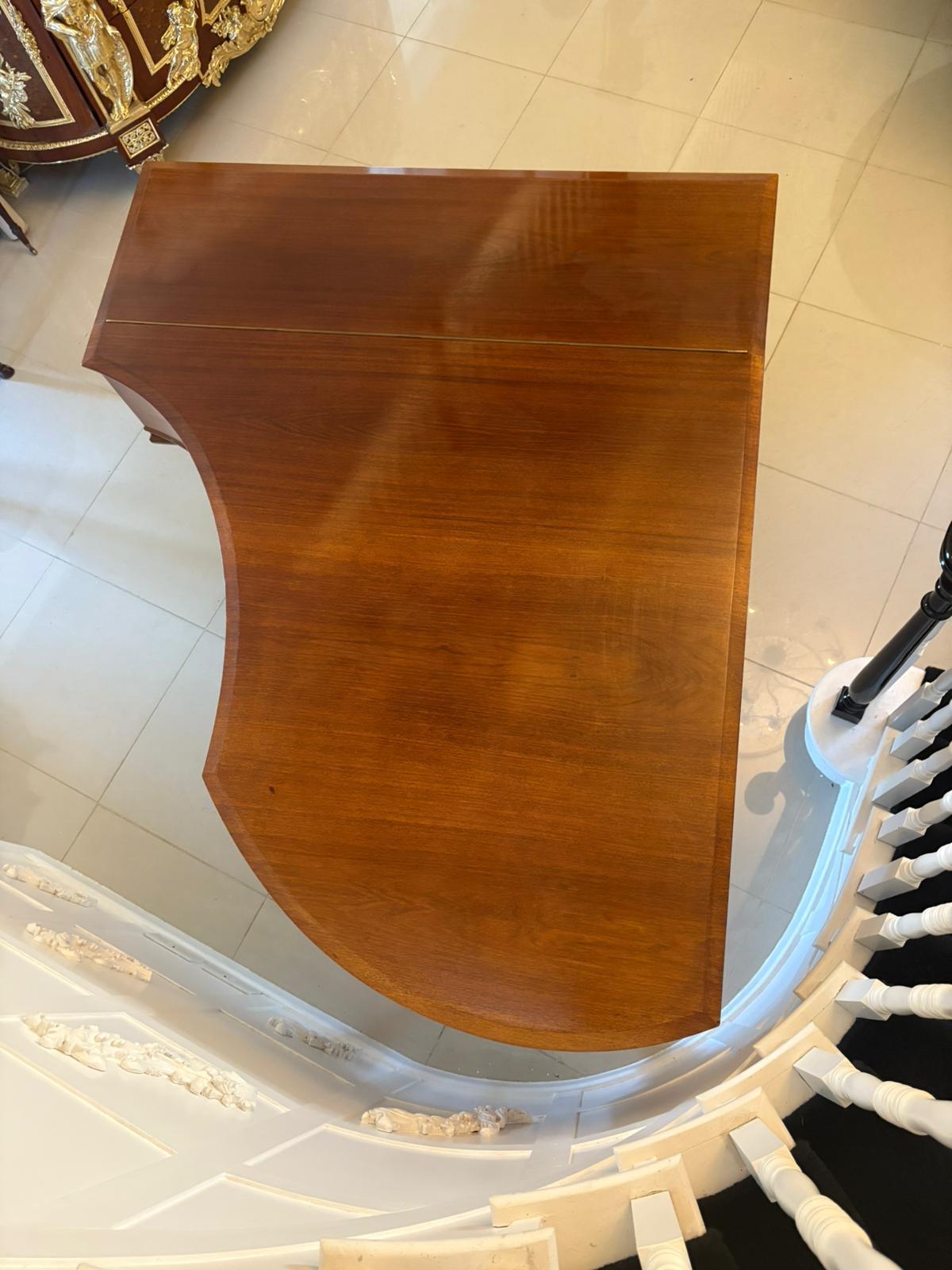 Pianoforte a coda da boudoir in palissandro vittoriano di qualità eccezionale A.I.C. in vendita 4