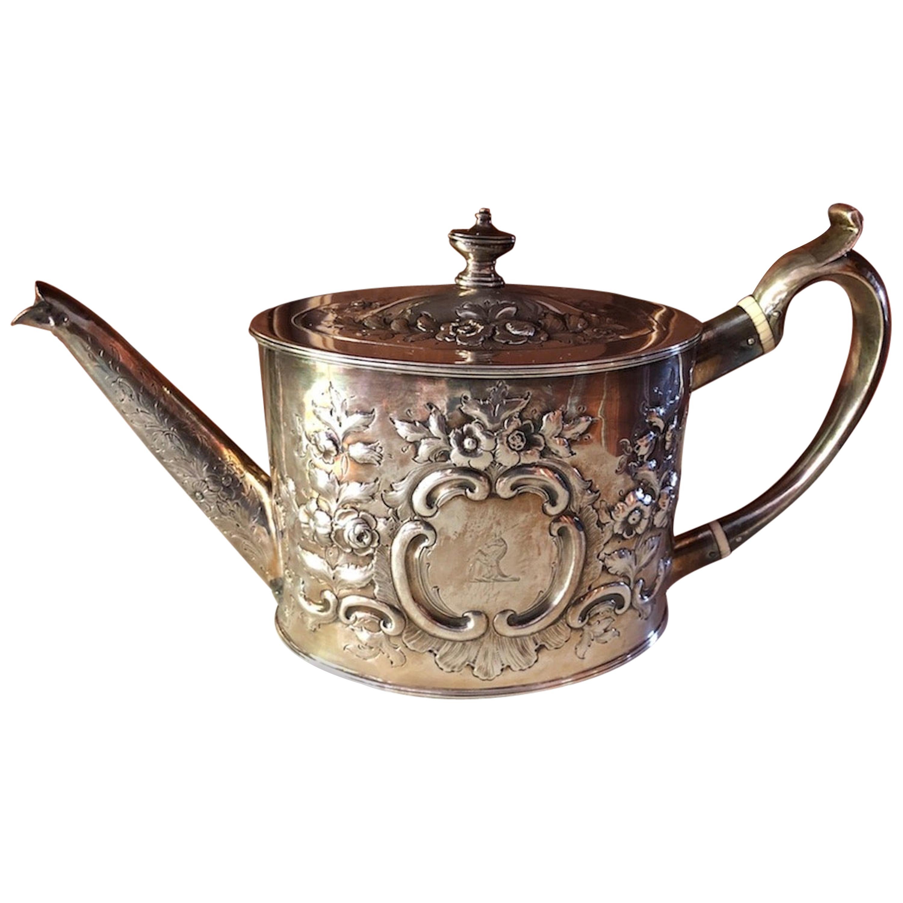 Exceptional Quality George III Sterling Silver Teapot