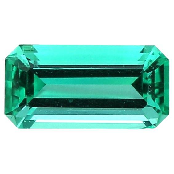 Außergewöhnlicher russischer Smaragd-Ring-Edelstein 0,35 Karat Gewicht ICL zertifiziert im Angebot