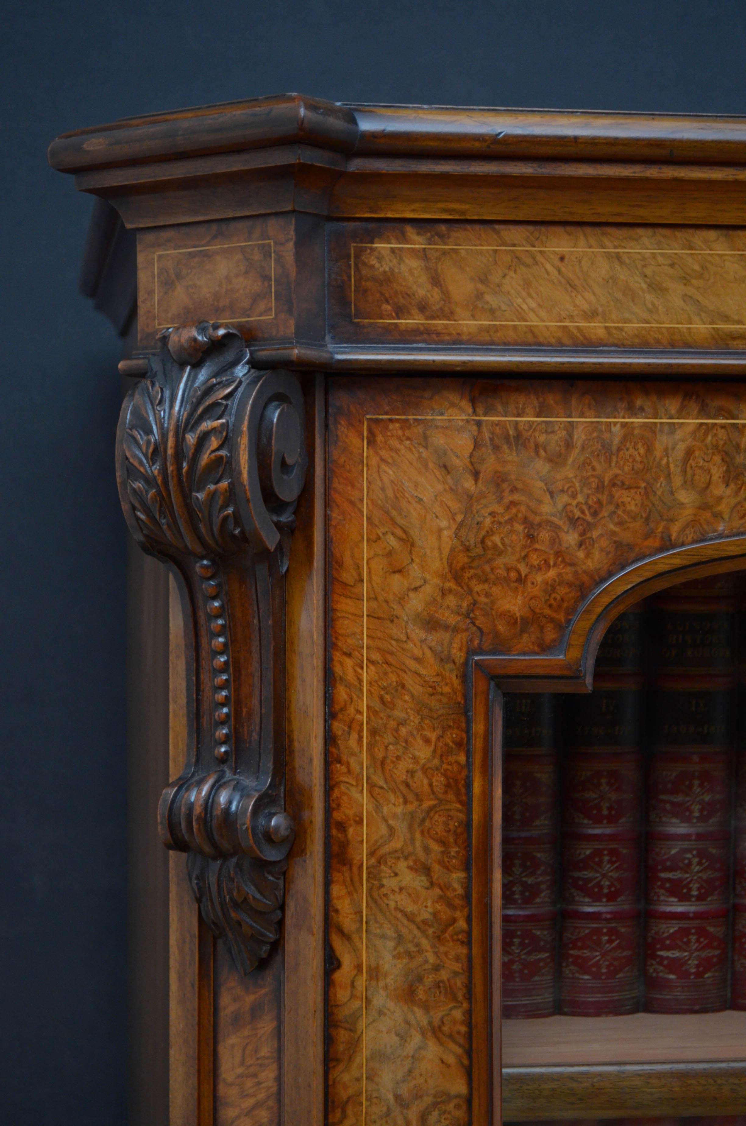 Exceptional Quality Victorian Bookcase In Good Condition In Whaley Bridge, GB