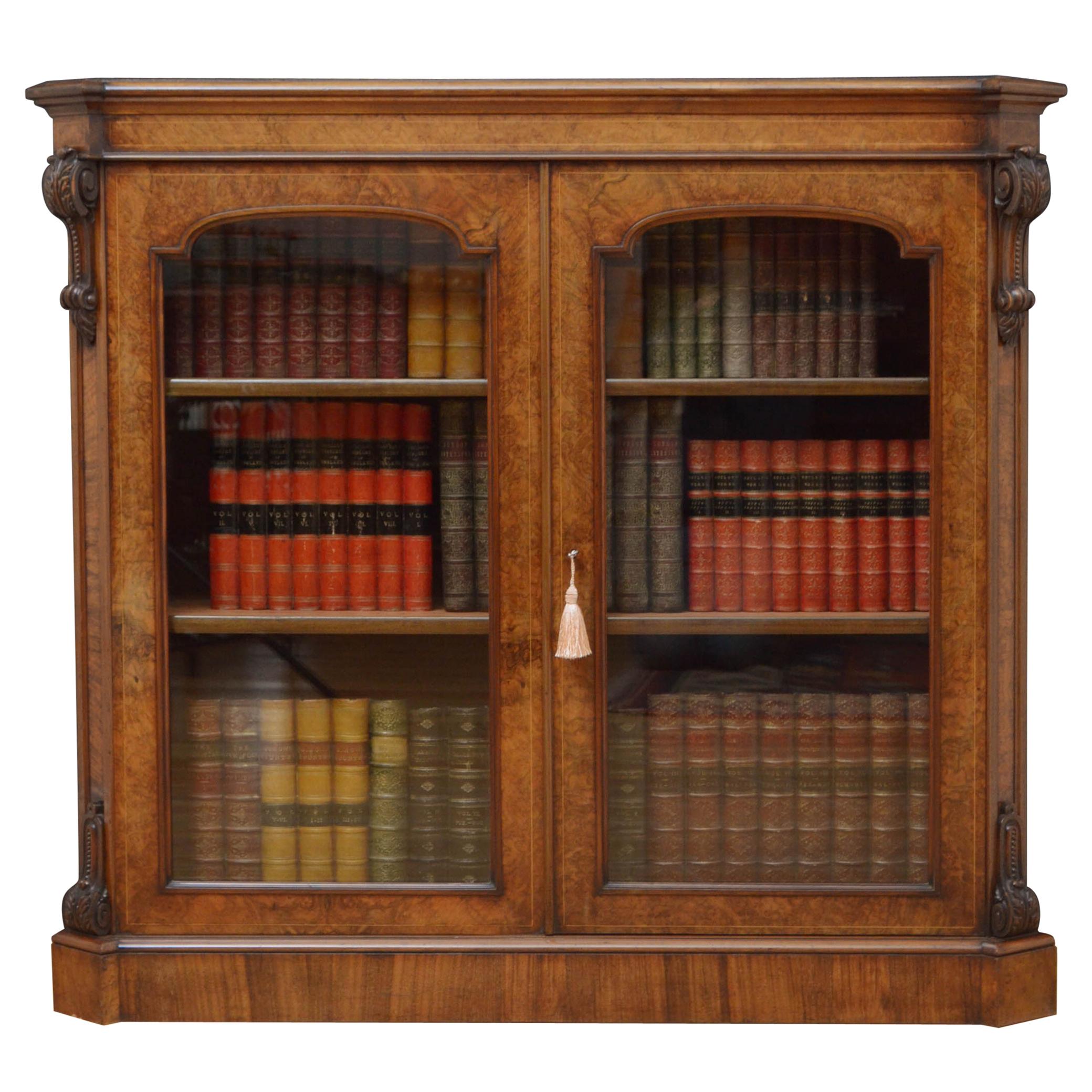 Exceptional Quality Victorian Bookcase