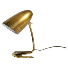 Exceptional rare Mid Century Modern brass table lamp