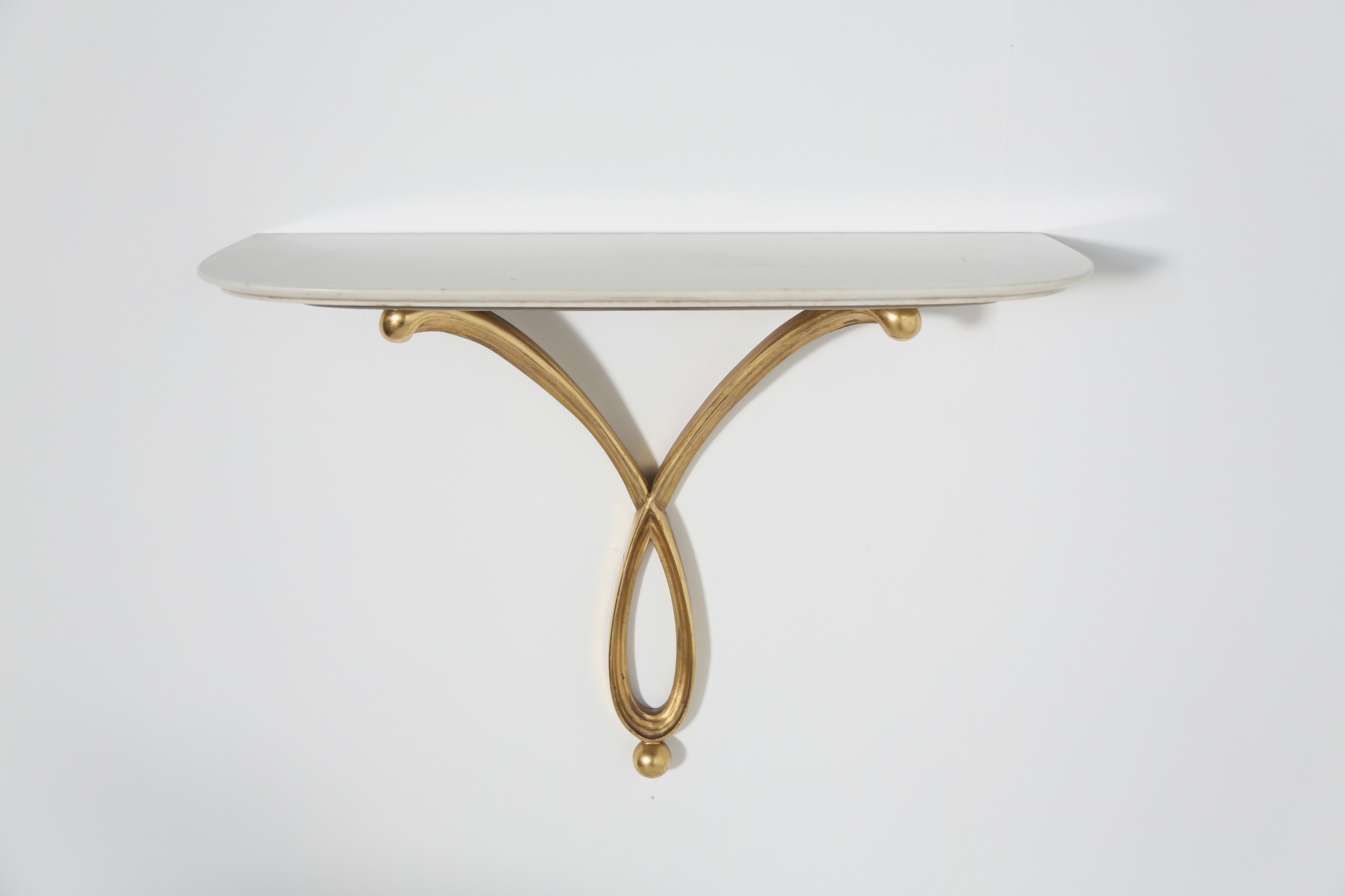 Italian Exceptional Rare Osvaldo Borsani Console, Italy, 1940s For Sale