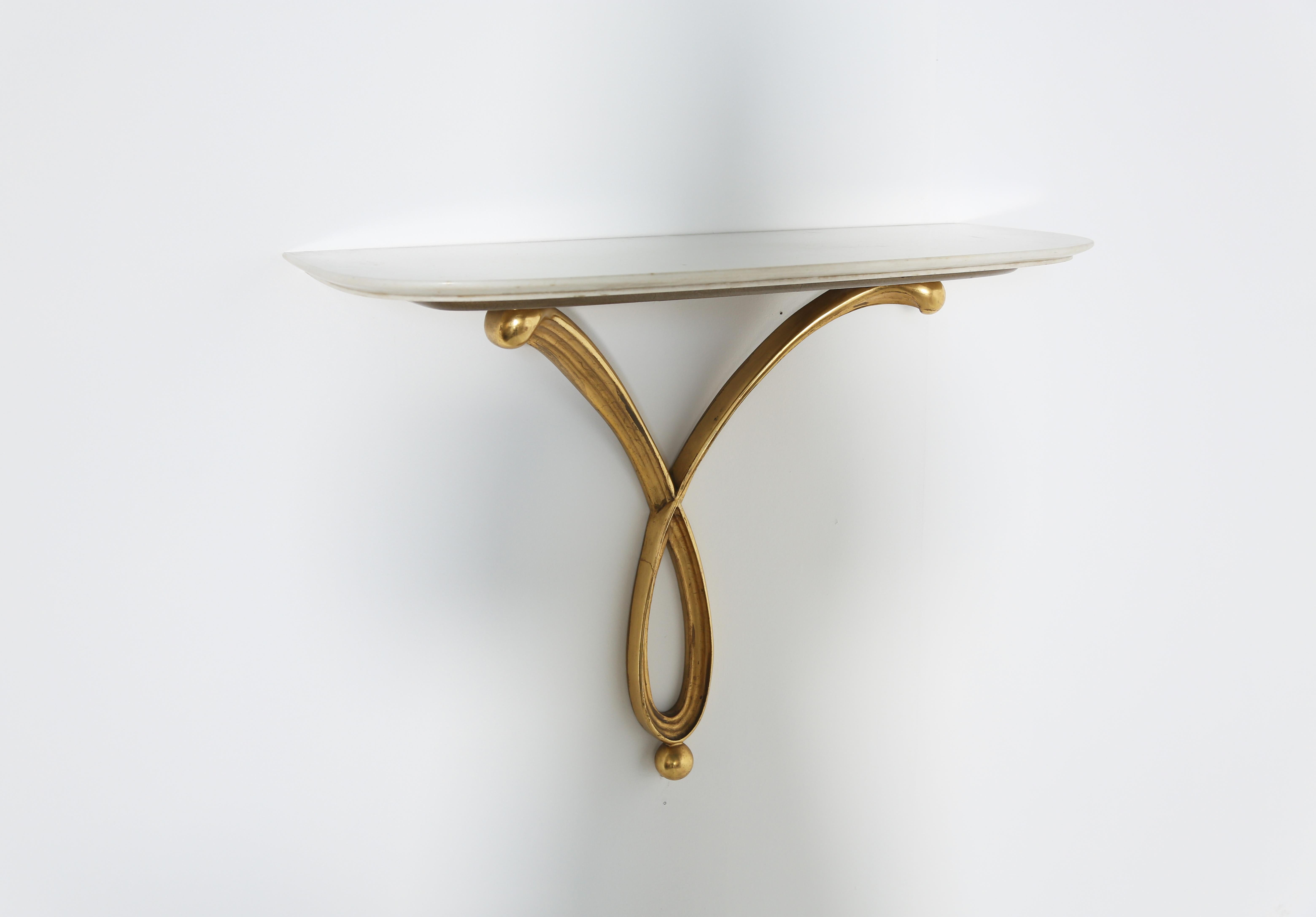Exceptional Rare Osvaldo Borsani Console, Italy, 1940s In Good Condition For Sale In Lewes, East Sussex