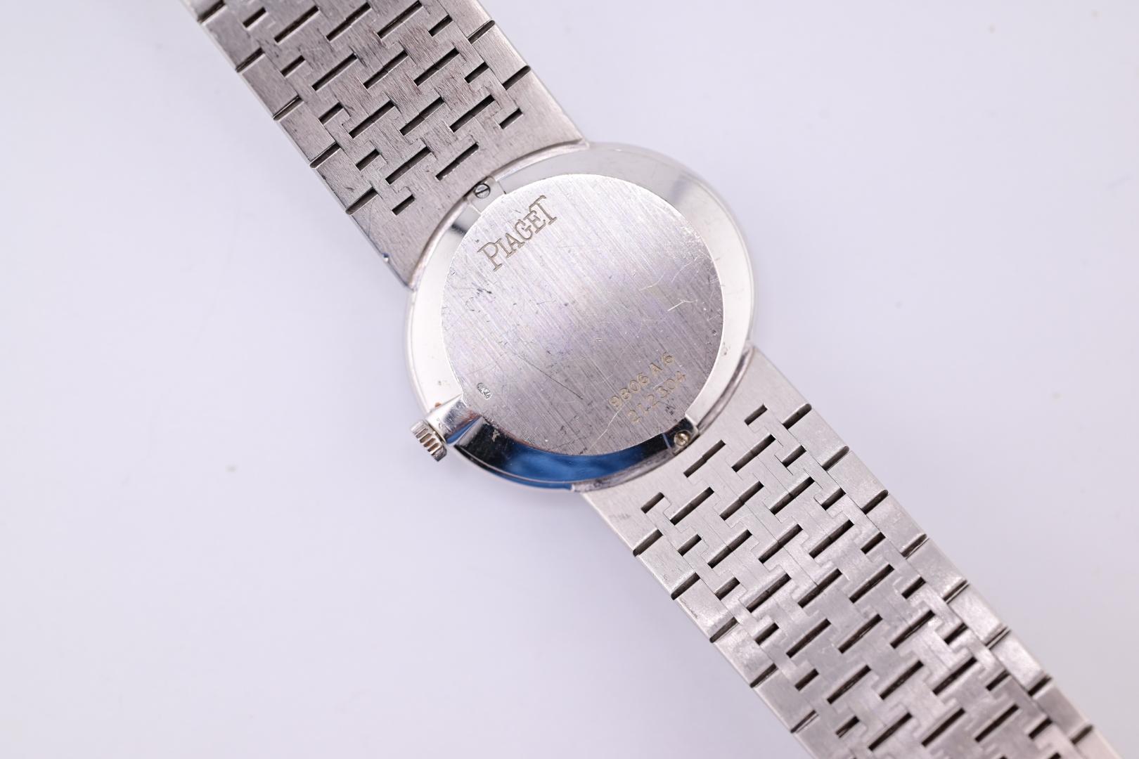 Women's Exceptional Rare Piaget Dark Opal Dial Ladies Watch Box & Papers