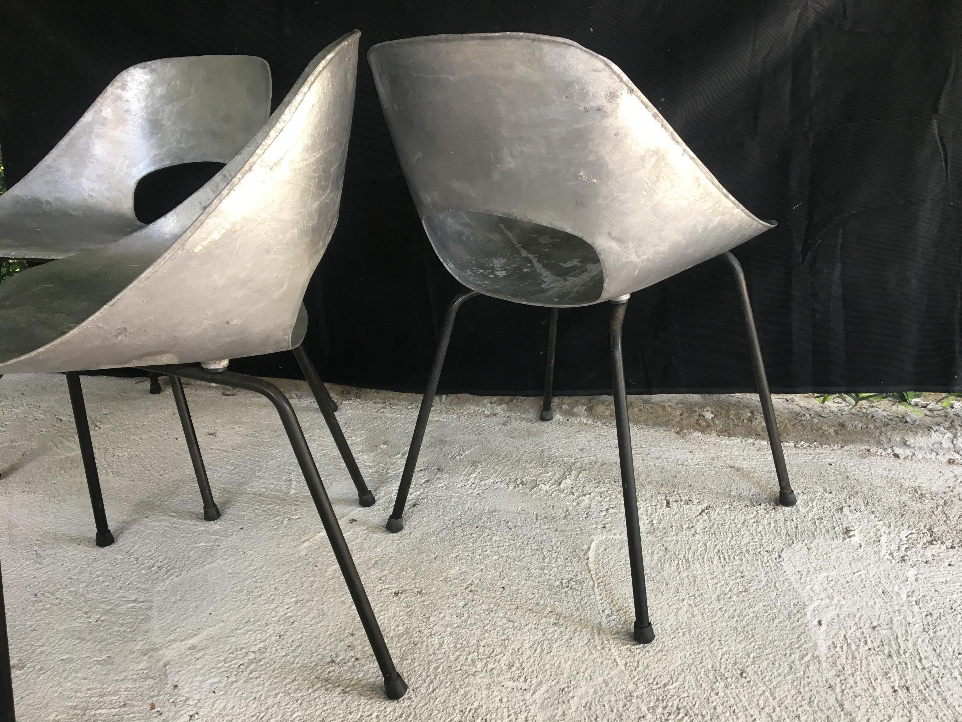 Mid-20th Century Exceptional Rare Set of 3 