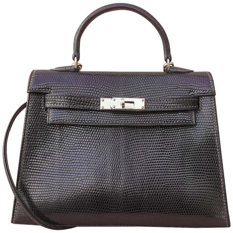 Hermes Lizard Handbags - 49 For Sale on 1stDibs