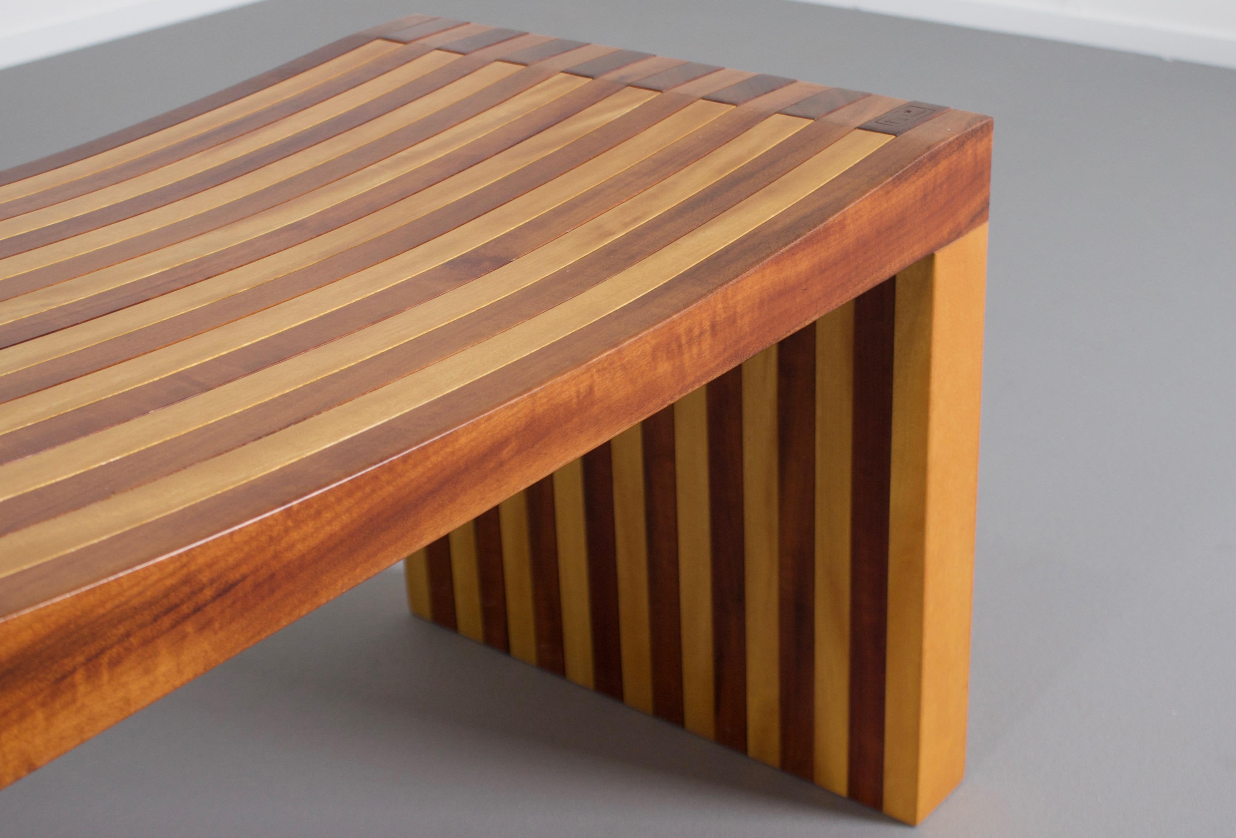 Mid-Century Modern Exceptional ‘Ressaquinha’ Bench by Mauricio Azeredo, Brazil