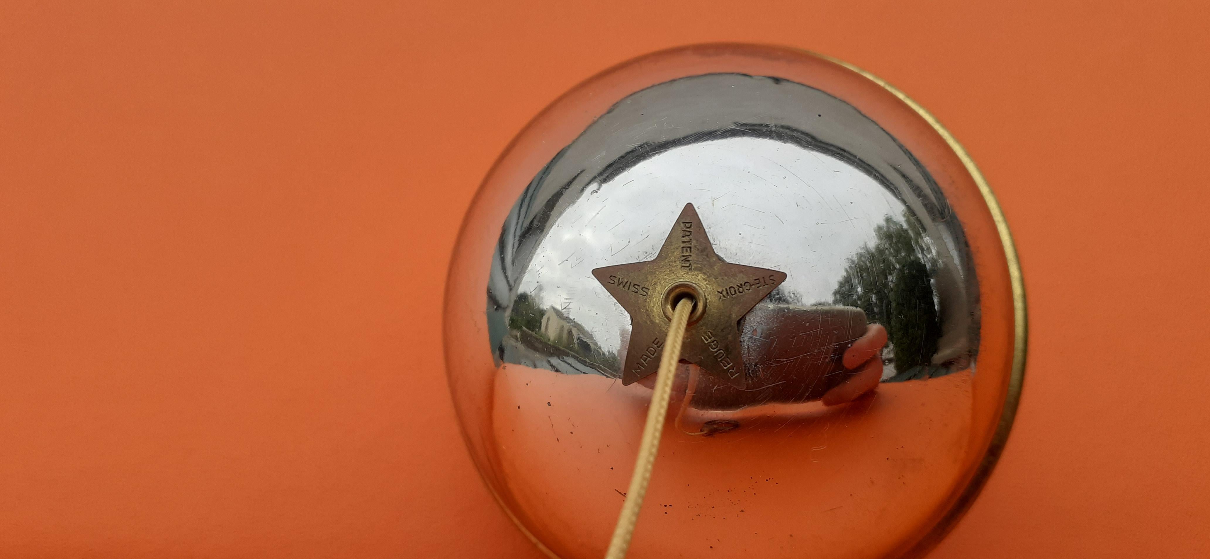 Außergewöhnliche Reuge Sainte Croix Weihnachtskugel Ornament Spieluhr Stille Nacht 1