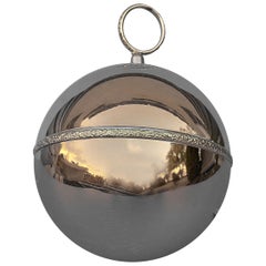Exceptional Reuge Sainte Croix Christmas Ball Ornament Music Box Silent Night