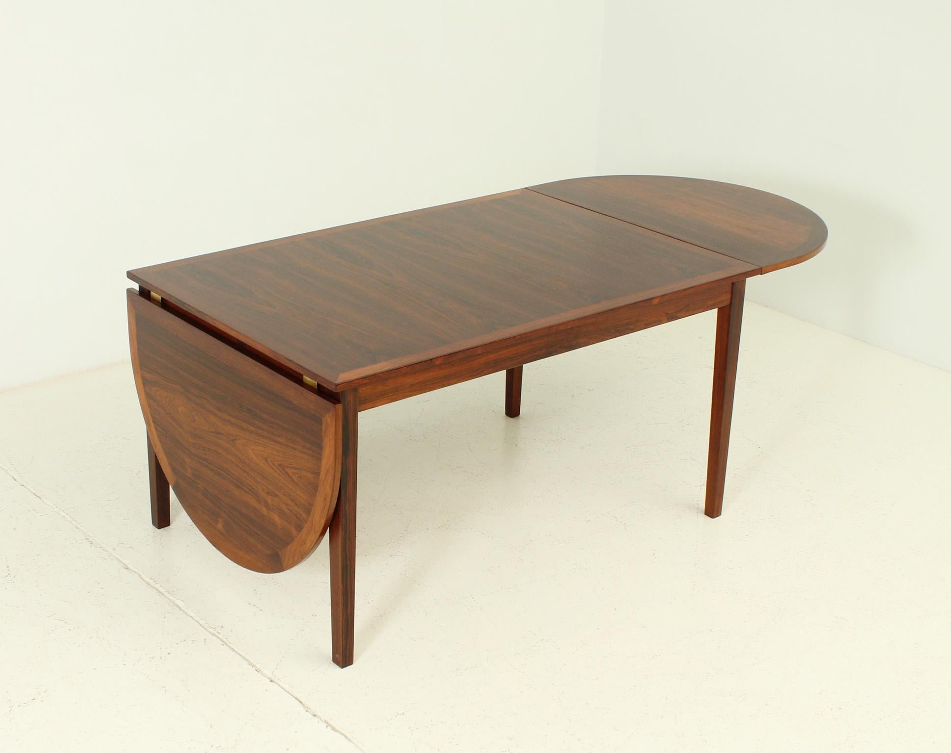 Exceptional Dining Table by Kay Winding, Denmark, 1960's For Sale 3